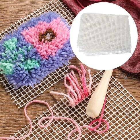 ARTIBETTER DIY Blank Rug Hooking Mesh Craft Sheet White Canvas for Rug Making Tapestry Crafts and Decor Projects in Saudi Arabia