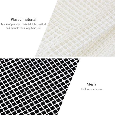 ARTIBETTER DIY Blank Rug Hooking Mesh Craft Sheet White Canvas for Rug Making Tapestry Crafts and Decor Projects in Saudi Arabia