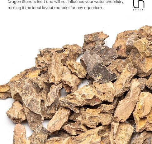 UNS Accent Stone - Aquascaping Hardscape for Freshwater Aquarium Aquascape - Shrimp, Turtle, Betta Fish Tank Decoration - Blue Gray Substrate Gravel for Terrariums - Seiyru Mountain Gravel, 3 lb in Saudi Arabia