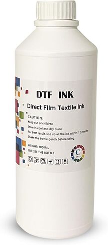 حبر DTF Premium - White - 1000ml مباشرة إلى حبر طباعة الأفلام | نقل نابض بالحياة وسلس in Kuwait
