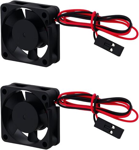 4Pcs Plastic 30mm RC Car Brushless Motor ESC Cooling Fan Heatsink Compatible with 1/10 1/12 1/8 HSP HPI Wltoys Himoto Tamiya Redcat Upgrades Parts in Saudi Arabia
