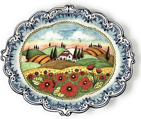Ceramiche d'Arte Parrini - الفخاء الخزفي الإيطالي باليد المطلية باليد الخشخاش الصينية المصنوعة في إيطاليا توسكان in Kuwait