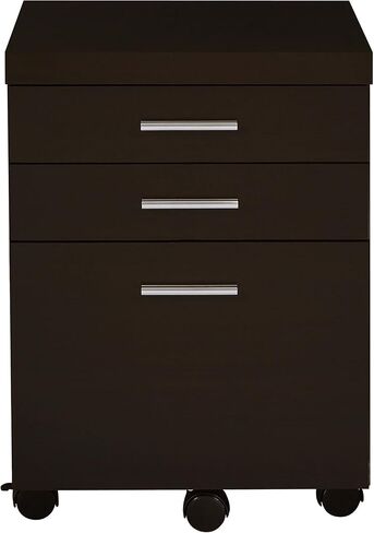 تعظيم الكفاءة مع خزانة ملفات كابتشينو 3-Drawer ، ومساحة تخزين واسعة ، وتصميم أنيق للمكتب أو الاستوديو in Kuwait
