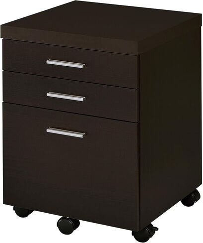 تعظيم الكفاءة مع خزانة ملفات كابتشينو 3-Drawer ، ومساحة تخزين واسعة ، وتصميم أنيق للمكتب أو الاستوديو in Kuwait
