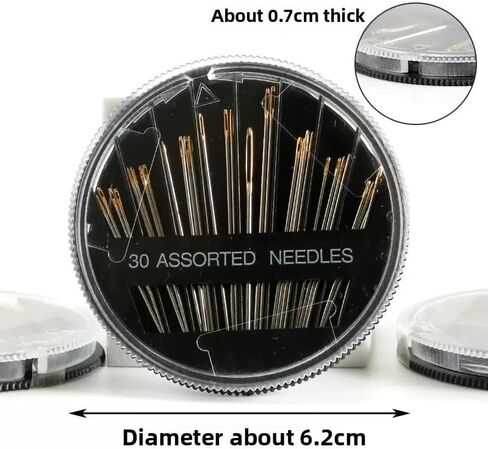 تم ترقيته الجديد 2 في 1 threader eedle threader ， eedle threadle for the thich stitch tool ، mini seamripper المحمولة ، لمستلزمات خياطة كروية كروية cross （3 pcs） in Saudi Arabia
