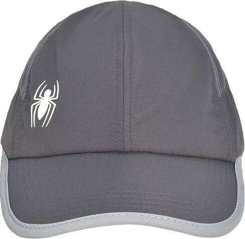 Marvel Spider-Man Running Hat, Lightweight Active Sports Baseball Cap, Men and Women's Golf, Tennis and Gym Accessories, Black, One Size in Saudi Arabia