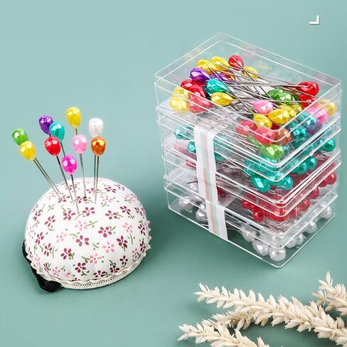 50pcs دبوس خياطة ملون طويل لخياطة خياطة خياطة خياطة خياطة لخيمة in Kuwait