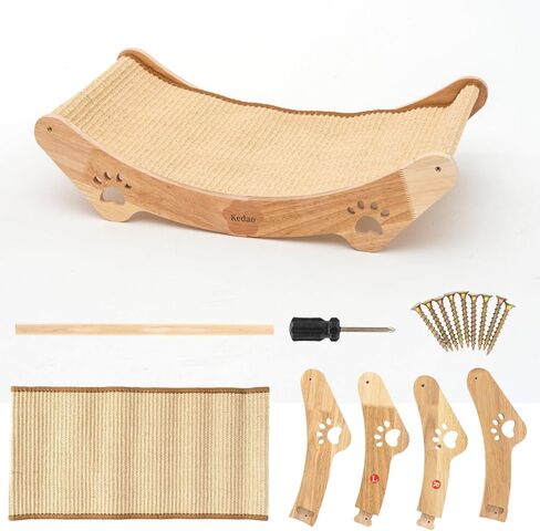 KEDAO SISAL CAT SCRECKER BED SCREAR CATS INDOOR CATS AMMOCK ATTLEST CATTY CAT SCRINGER CATS WOODEN CATS FAD in Kuwait