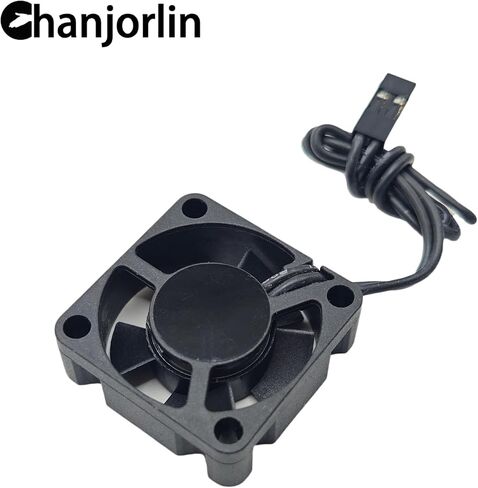 2Pack RC Car Motor Cooling Fan 25mm 30mm 40mm 50mm High Speed Heatsink 28000RPM ESC Fans for 1/8 1/7 1/10 1/12 Scale Truck Off Road Crawler Car Boat 540 550 Brushless Brushed Motors (25mm) in Saudi Arabia