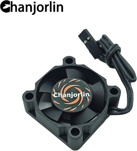 2Pack RC Car Motor Cooling Fan 25mm 30mm 40mm 50mm High Speed Heatsink 28000RPM ESC Fans for 1/8 1/7 1/10 1/12 Scale Truck Off Road Crawler Car Boat 540 550 Brushless Brushed Motors (25mm) in Saudi Arabia