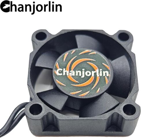2Pack RC Car Motor Cooling Fan 25mm 30mm 40mm 50mm High Speed Heatsink 28000RPM ESC Fans for 1/8 1/7 1/10 1/12 Scale Truck Off Road Crawler Car Boat 540 550 Brushless Brushed Motors (25mm) in Saudi Arabia