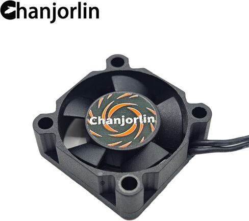 2Pack RC Car Motor Cooling Fan 25mm 30mm 40mm 50mm High Speed Heatsink 28000RPM ESC Fans for 1/8 1/7 1/10 1/12 Scale Truck Off Road Crawler Car Boat 540 550 Brushless Brushed Motors (25mm) in Saudi Arabia