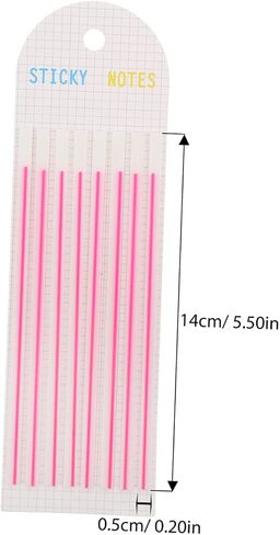 Highlighter Strips for Annotating Books Sticky Tabs 1 Set Reading Sticky Markers for Office and School Supplies in Saudi Arabia