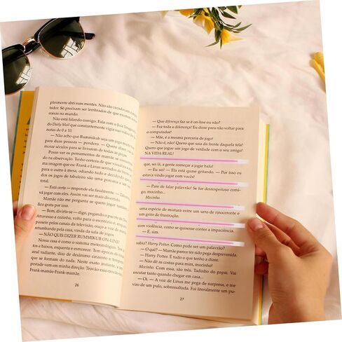 Highlighter Strips for Annotating Books Sticky Tabs 1 Set Reading Sticky Markers for Office and School Supplies in Saudi Arabia