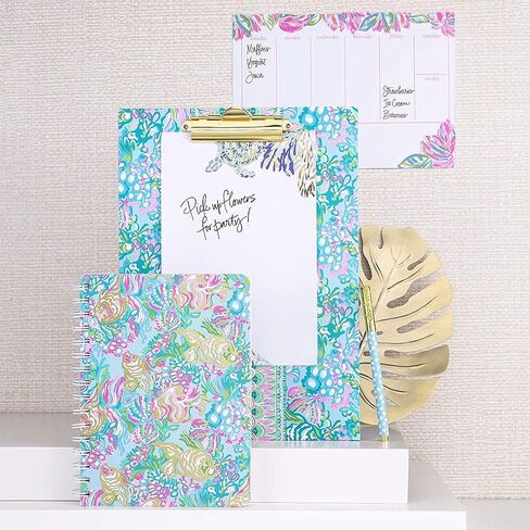 Lilly Pulitzer Clipboard Folio Golden Hour One Size in Saudi Arabia