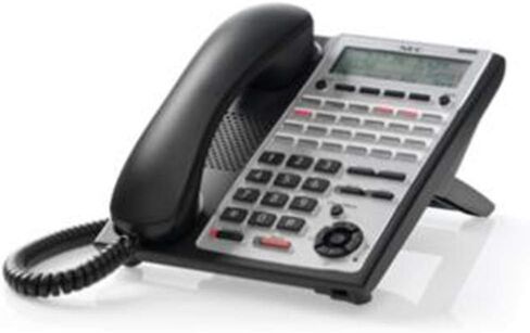 NEC SL1100 IP4WW-24TXH-B-TEL 1100063 (BE110272) Black 24 Button Digital Telephone (متجدد) in Saudi Arabia