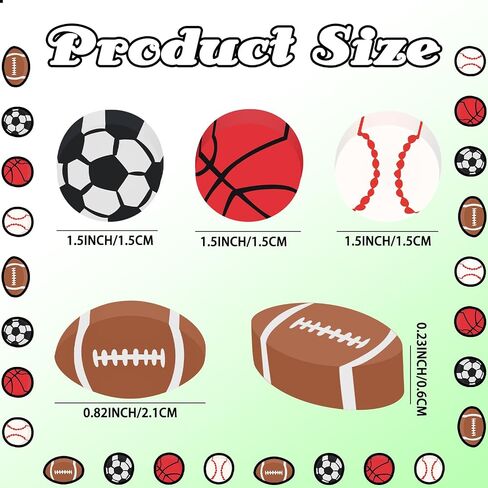 200PCs Sports Ball Mini Erasers Soccer Basketball Football Baseball Pencil Erasers Bulk for Classroom Gift Rewards Student Prizes Sport Party Favor (Sports Ball) in Kuwait
