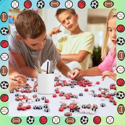 200PCs Sports Ball Mini Erasers Soccer Basketball Football Baseball Pencil Erasers Bulk for Classroom Gift Rewards Student Prizes Sport Party Favor (Sports Ball) in Kuwait