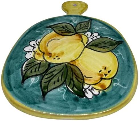 Italian Ceramic Trivet/Cutting Board Lemons Sorrento Made in Italy Pottery in Saudi Arabia