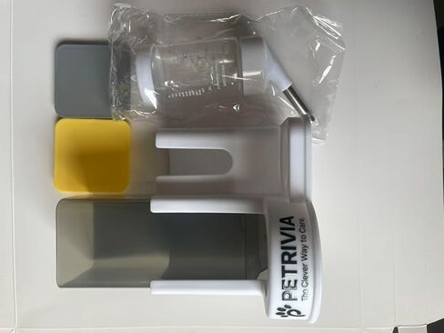 2-في 1 وحدة تغذية حيوانات صغيرة وموزعة المياه مجموعة حاوية طعام أوتوماتيكية مع عدم وجود زجاجة ماء بالتنقيط للهامستر ، وخنازير غينيا ، والأرانب ، والحيوانات الأليفة الصغيرة-محطة تغذية نظيفة سهلة in Kuwait