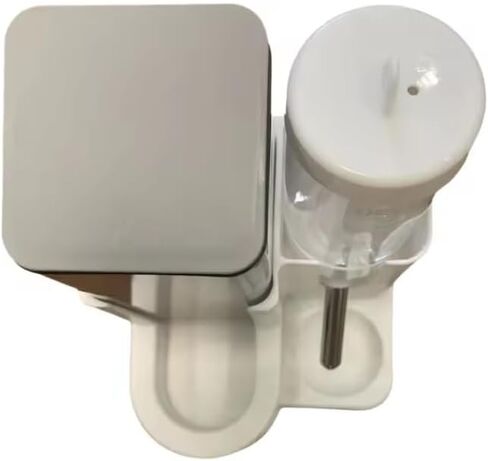 2-في 1 وحدة تغذية حيوانات صغيرة وموزعة المياه مجموعة حاوية طعام أوتوماتيكية مع عدم وجود زجاجة ماء بالتنقيط للهامستر ، وخنازير غينيا ، والأرانب ، والحيوانات الأليفة الصغيرة-محطة تغذية نظيفة سهلة in Kuwait