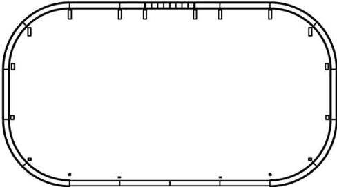 Kato 20-861 V2 Up & Down Elevated Oval Variation Pack in Saudi Arabia