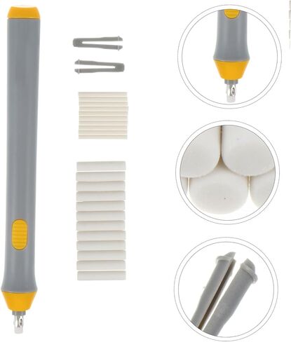 jojofuny Professional Electric Eraser for Art Students and Drawing Precision Battery Auto Eraser with Clip Replacement for Sketching Drafting and School Supplies in Gray in Saudi Arabia