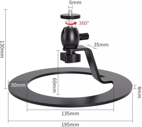 Projector Projector Universal Steering Head Stand Desktop Head Bedside Floor Stand Projector Bedroom No Punch Can Throw Roof Ceiling Projection Stand Electronic Equipment for Projection in Saudi Arabia