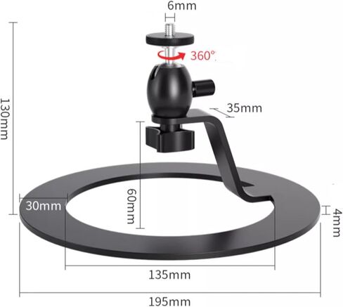 جهاز عرض Universal Turning Head Bracket for Projectors Tilting Top Bed Head دون تثقيب قوس العرض العائلي معدات الإلكترونية للإسقاط in Saudi Arabia