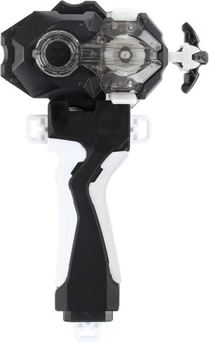 Bey Battling Tops Burst B-184 Launcher and Grip, Custom Bey Launcher LR Left Right Spin DB Layer System Compatible with All Bey Burst Series (Black) in Kuwait