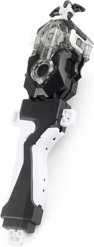 Bey Battling Tops Burst B-184 Launcher and Grip, Custom Bey Launcher LR Left Right Spin DB Layer System Compatible with All Bey Burst Series (Black) in Kuwait