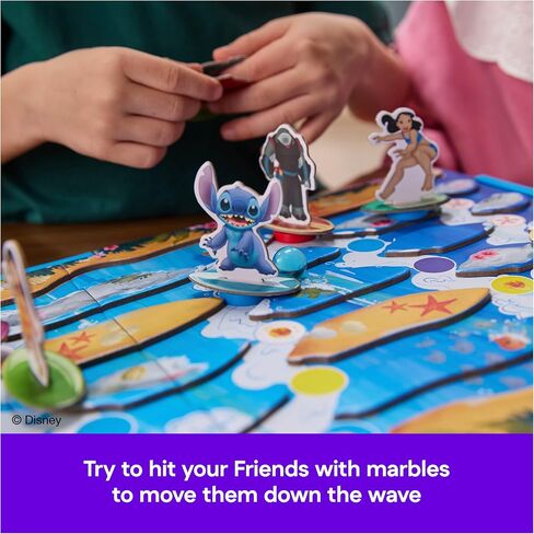 ألعاب SPIN Master ، Disney’s Lilo & Stitch Surf Showdown ، Game Marble ، Higts For Girls ، Easy Activity Toy for Kids ، Fun for Kids & Family ، 2-6 Player in Saudi Arabia
