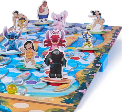 ألعاب SPIN Master ، Disney’s Lilo & Stitch Surf Showdown ، Game Marble ، Higts For Girls ، Easy Activity Toy for Kids ، Fun for Kids & Family ، 2-6 Player in Saudi Arabia