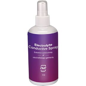 Electrolyte Conductive Spray by PMT. Electrotherapy Conductive Spray for use with Conductive TENS/EMS Garments… (4oz Menthol-Free)