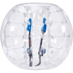 VEVOR Inflatable Bumper Ball 1-Pack, 4FT/1.2M Body Sumo Zorb Balls for Teen & Adult, 0.8mm Thick PVC Human Hamster Bubble Balls for Outdoor Team Gaming Play, Bumper Bopper Toys for Garden, Yard, Park