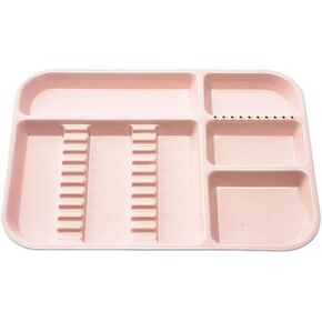 Dental Instrument Tray Autoclavable Plastic Divided Trays Size B (13 x 9.4") for Medical Instrument Set Lab Tatto and Beauty Salon (Blue) in Kuwait