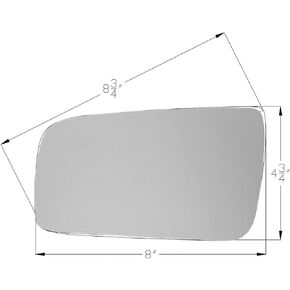 APA Replacement Door Mirror Power Non-Heated for 2005-2009 for MUSTANG Passenger Right Side FO1321243 6R3Z17682AA