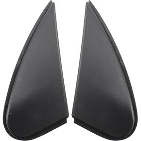 2pcs Car Side Mirror Corner Triangle Cover Trim Fit For Toyota for Corolla 2014-2016 Replaces 60118-02170 60117-02170