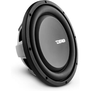 DS18 PSW12.2D 12" Shallow Mount Subwoofer 1200 Watts Max Power 600 Watts RMS Dual Voice Coil 2+2 OHMS Water Resistant - Best Sub for Tight Spaces in Car & Trucks - 1 Speaker