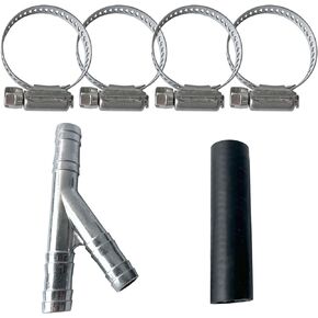 Heater Hose Aluminum Y Connector Repair Kit for Dodge Grand Caravan 2008-2019, Journey 2009-2010 for Chrysler Town and Country 2008-2016, Navigator Van HAVC 47238HP 05058551AE 4677603AK