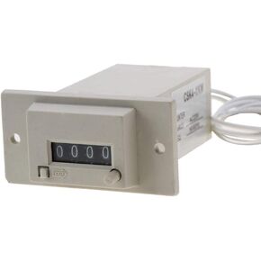 CSK4-YKW 4 Digit Electromagnetic Counter pulse count AC110V / AC220V / DC24V(AC 110V)
