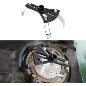 Fuel Pump Removal Tool, Fuel Pump Lock Ring Tool, 5.31" to 7.17" Adjustable Fuel Pump Tool, Universal Automotive Specialty Tools Fock Ring Spanner for Remove and Install Fuel Pump Lock Ring