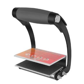 Panel and Plywood Carrier Tool, 0 to 1 Grip Range Sheetrock Gripper Carrying Soft-Grip Handle Gripper Lift for Clamp Wood Board Drywall Lifter Single Hand Adjustable