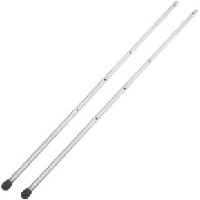 2pcs Foosball Machine Soccer Machine Operation Pole Table Soccer Replacement Metal Rod Desk Soccer Machine Pole Kid Football Table Soccer Rod Handle Bar Iron Child