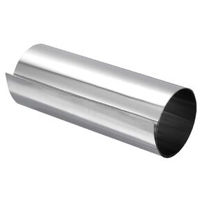 uxcell 0.02x100x1000mm 304 Stainless Steel Roll Sheet Fine Plate Sheet Foil for Crafts, Electronic Equipment, Silver Tone