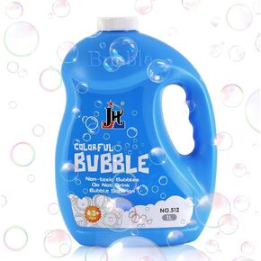 Automatic Bubble Machine,Bubble Blower with 2 Fans 20000+Bubbles Per/Min,Electric Bubble Maker for Kids Toddlers,Operated by Plug-in or Batteries,with 10xBubble Solution,Bubble Toys for Outdoor