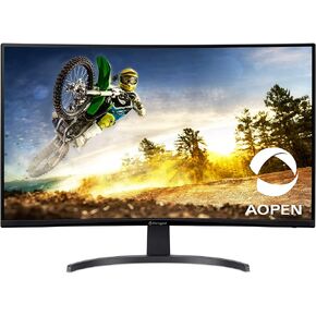 AOPEN by Acer 32HC5QR Sbiipx 31.5" Full HD (1920 x 1080) 1500R Curved Gaming Monitor | AMD FreeSync Premium Technology | 165Hz Refresh Rate | 1ms TVR | VESA Mountable | Display Port & HDMI