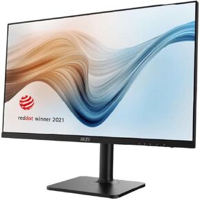 MSI Modern MD271CP, 27" Monitor, 1920 x 1080 (FHD), Curved VA, 75Hz, TUV Certified Eyesight Protection, 4ms, HDMI, Displayport, USB C, Tilt, Swivel, Height Adjustable, Pivot,Black