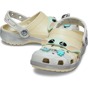 Crocs Boy's Classic Star Wars Clogs (Little Big Kid) Grogu K Bone