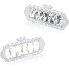 NDRUSH Puddle Lights LED Mirror Light Assembly Compatible with Chevy Silverado 1500 Classic Avalanche 1500 2500 GMC Sierra 1500 Classic Cadillac Escalade/Escalade ESV EXT Yukon XL 1500 2500